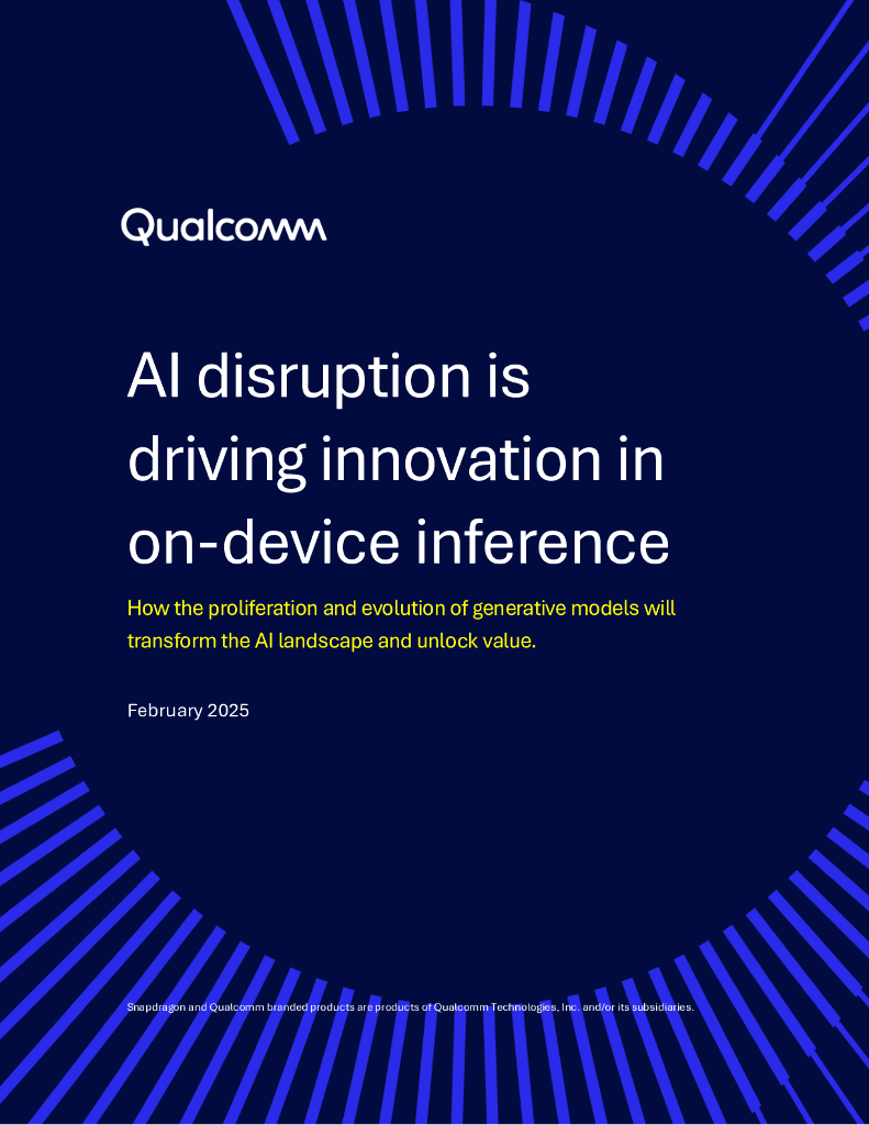 高通Qualcomm：2025年AI变革正在推动终端侧推理创新研究报告（英文版）