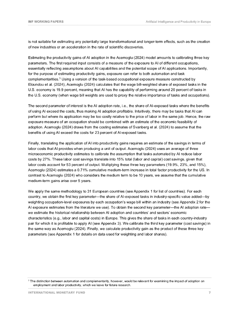 国际货币基金组织：欧洲的人工智能和生产力（英文版）_第9页