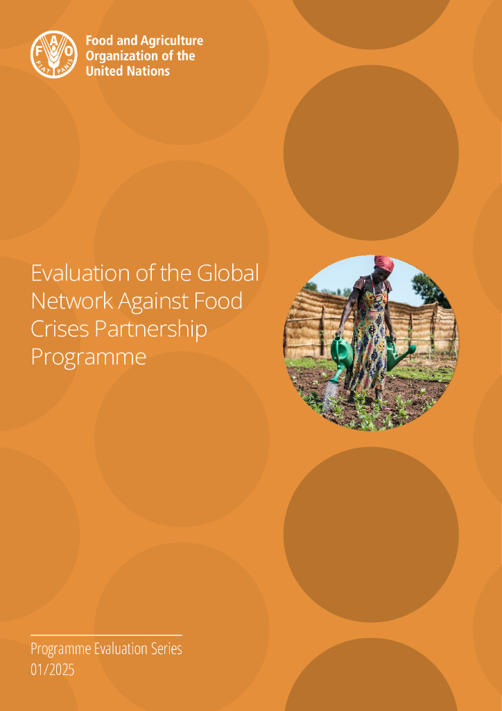 FAO联合国粮农组织：2025年评估全球反食品危机伙伴关系计划报告（英文版）