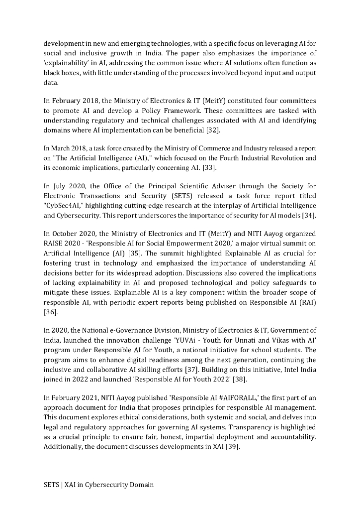 电子交易与安全协会（SETS）：2024年网络安全领域可解释人工智能综合调查白皮书（英文版）_第9页