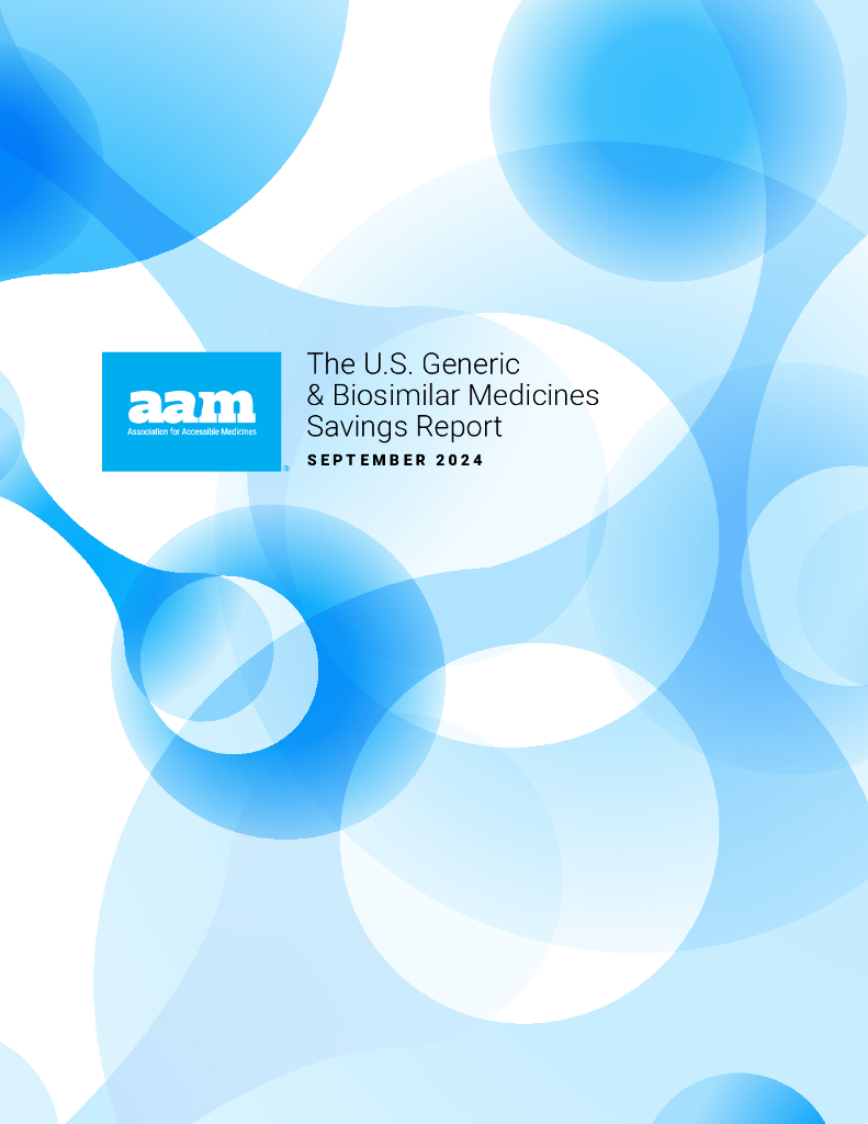 美国可及药物协会（AAM）：2024年美国仿制药与生物类似药节约报告（英文版）