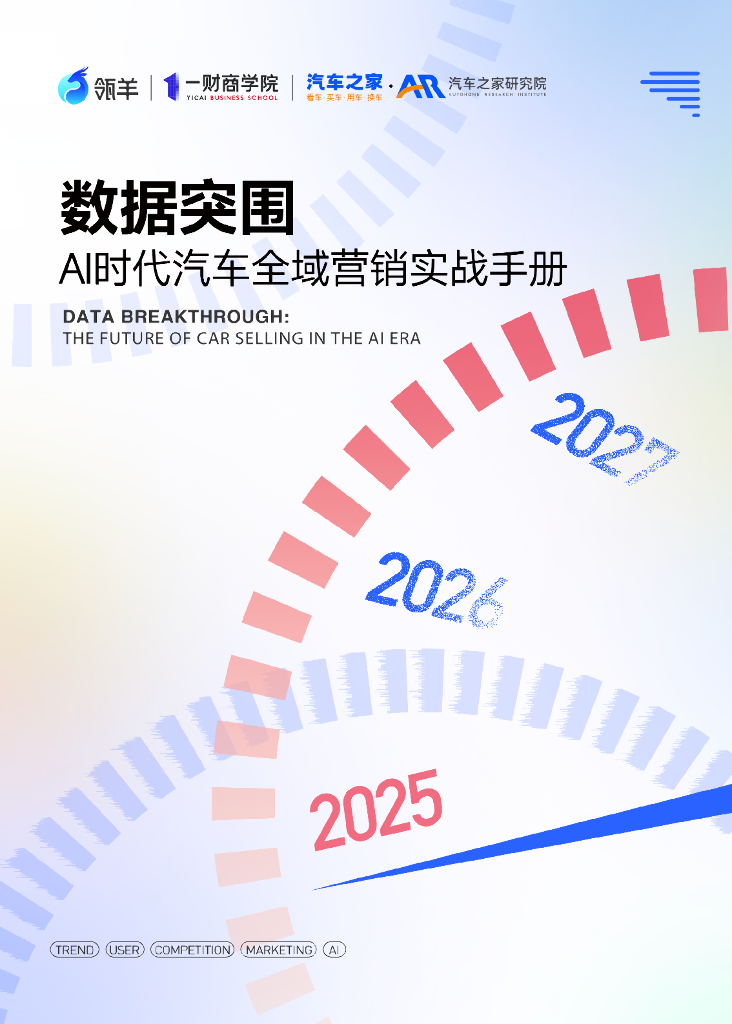 领羊：2025年数据突围-AI时代汽车全域营销实战手册