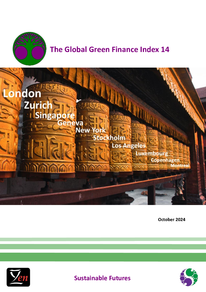 ZYen：2024年全球绿色金融指数报告（第14期）（英文版）