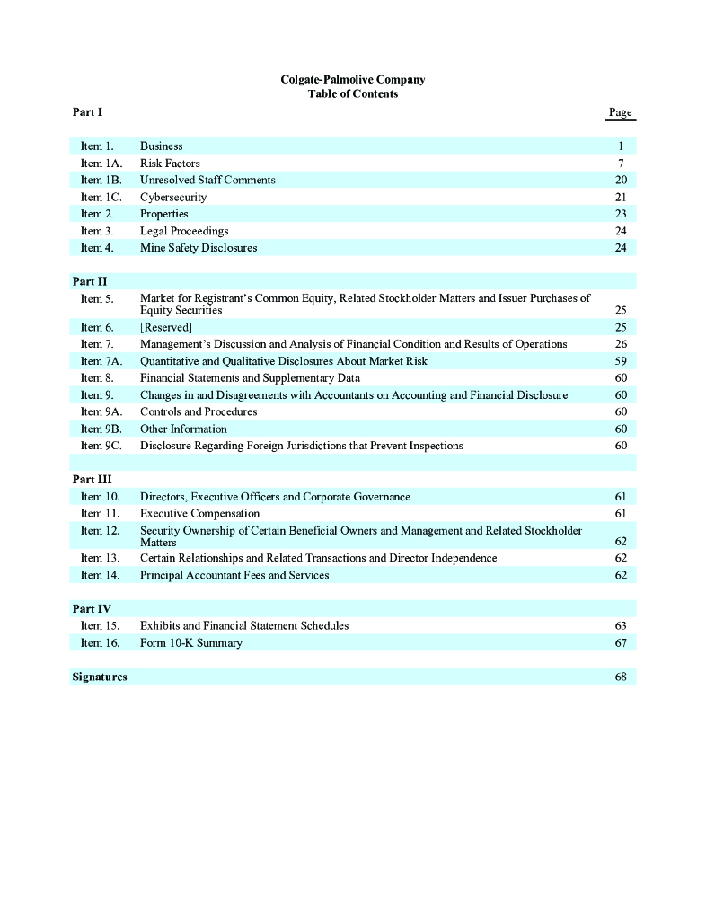 高露洁Colgate-Palmolive Co：2024年年度报告（英文版）_第8页