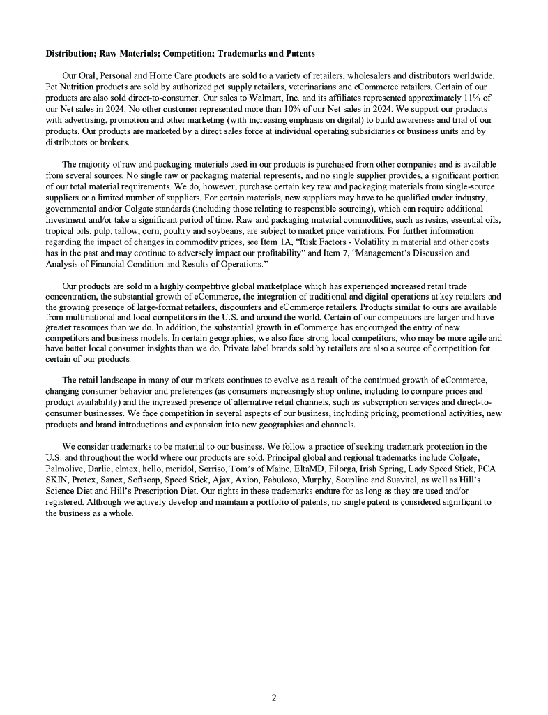 高露洁Colgate-Palmolive Co：2024年年度报告（英文版）_第10页