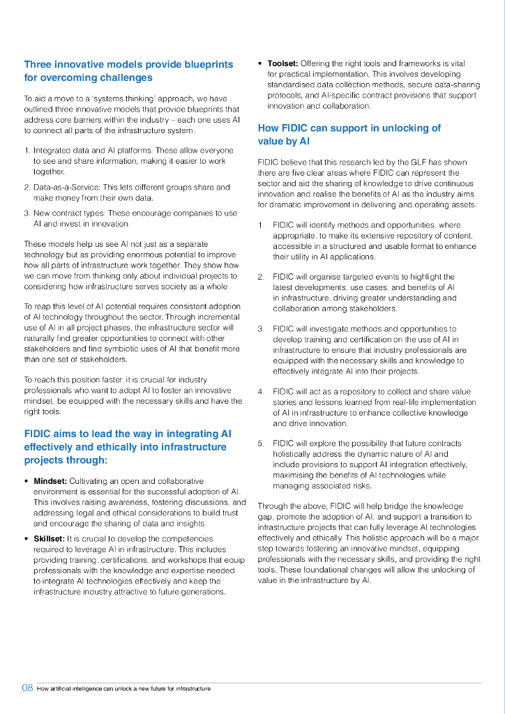 FIDIC&安永：2024年人工智能解锁基础设施新未来研究报告（英文版）_第8页