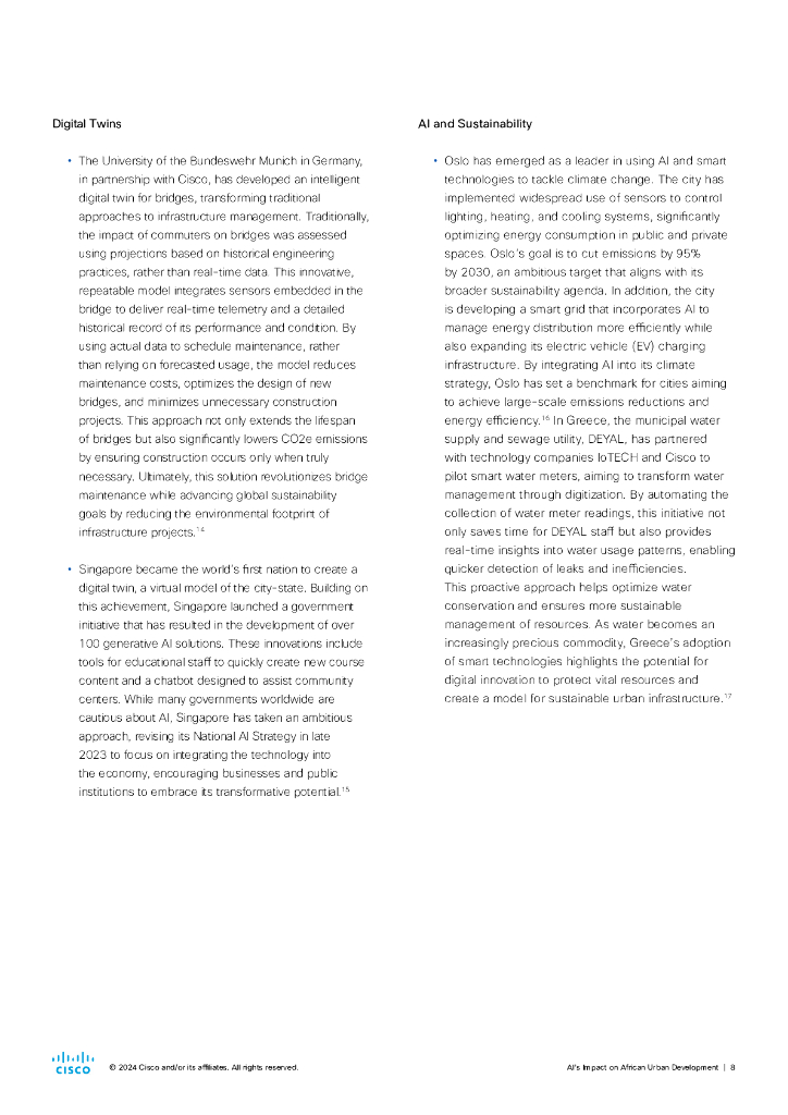 思科&卡内基梅隆大学：2024年人工智能对非洲城市发展的影响报告：智慧城市愿景（英文版）_第8页