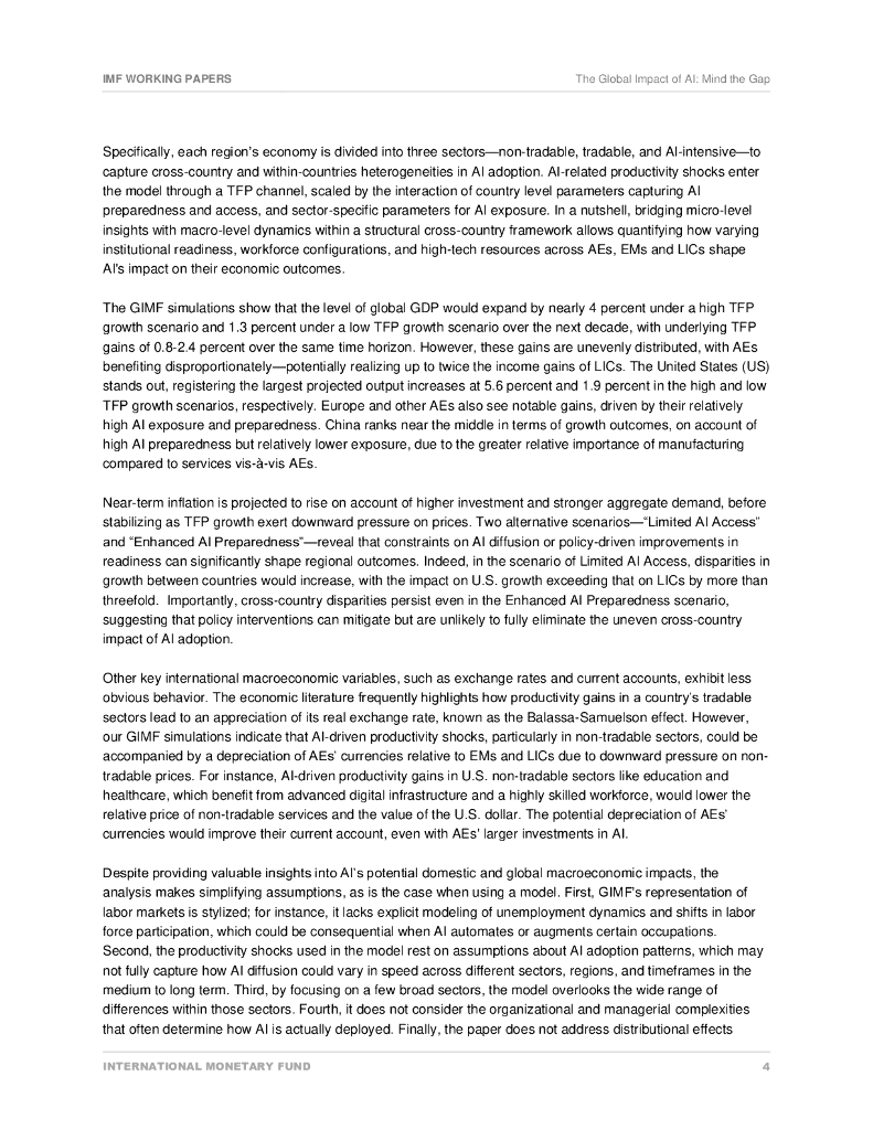 国际货币基金组织：人工智能的全球影响：关注差距（英文版）_第6页