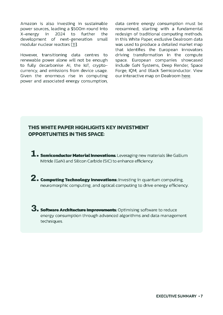 Dealroom：2025年人工智能时代绿色计算：创新性应对计算领域碳排放挑战白皮书（英文版）_第8页