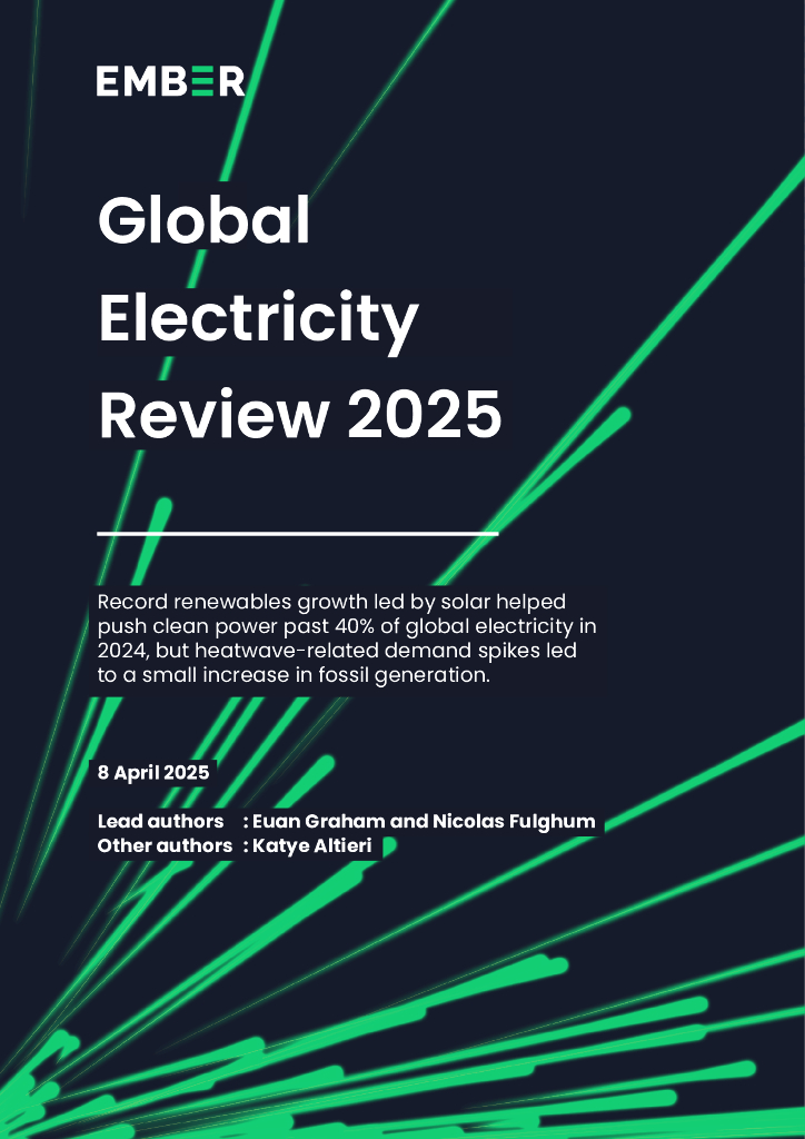 EMBER：2025年全球电力评论报告（英文版）