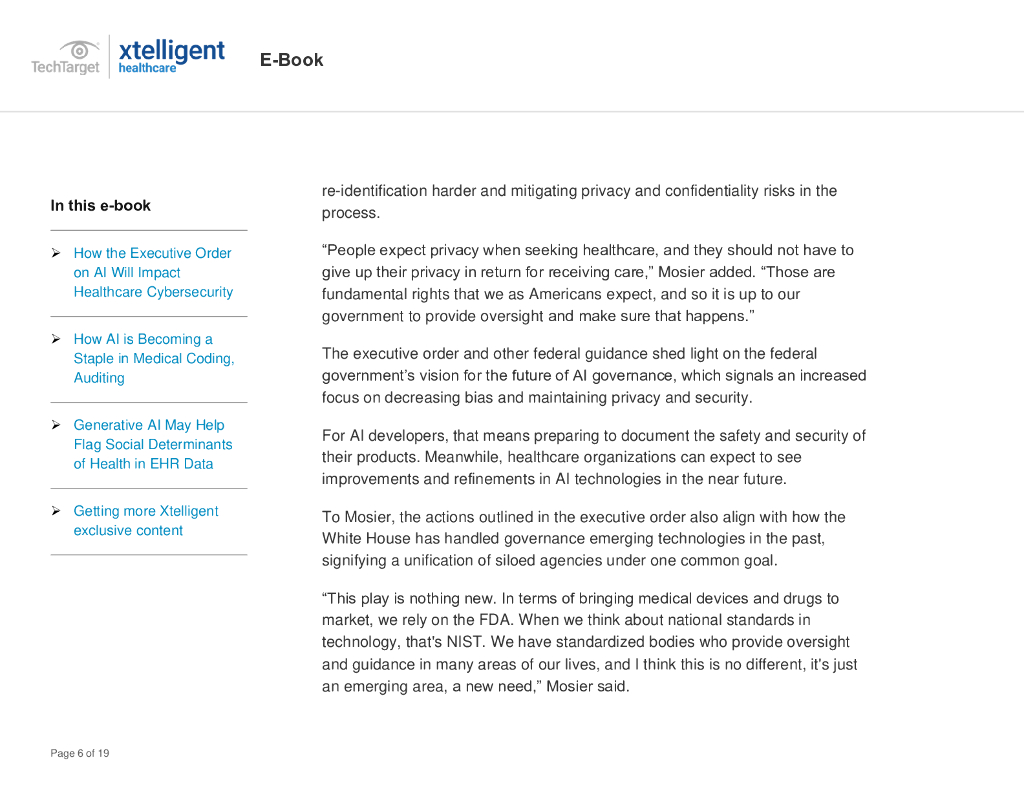 TechTarget：2024年人工智能（AI）对医疗保健行业的影响研究报告（英文版）_第7页