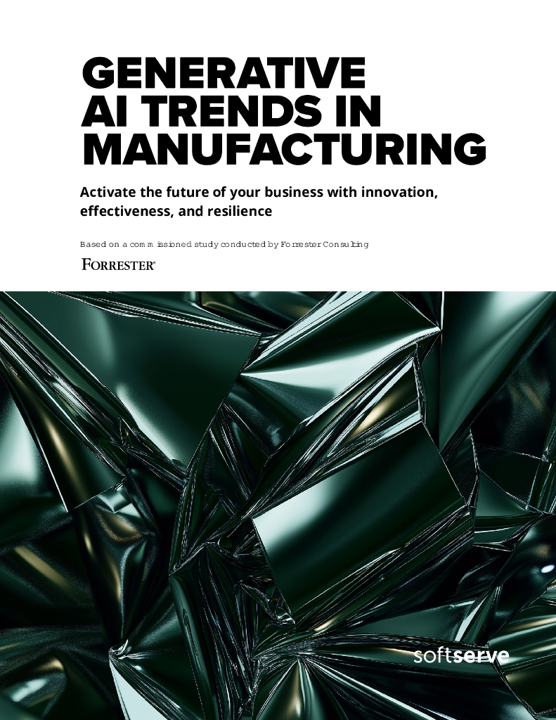 Forrester：2024年制造业中的生成式AI发展趋势报告：以创新、效能和韧性激活商业未来（英文版）