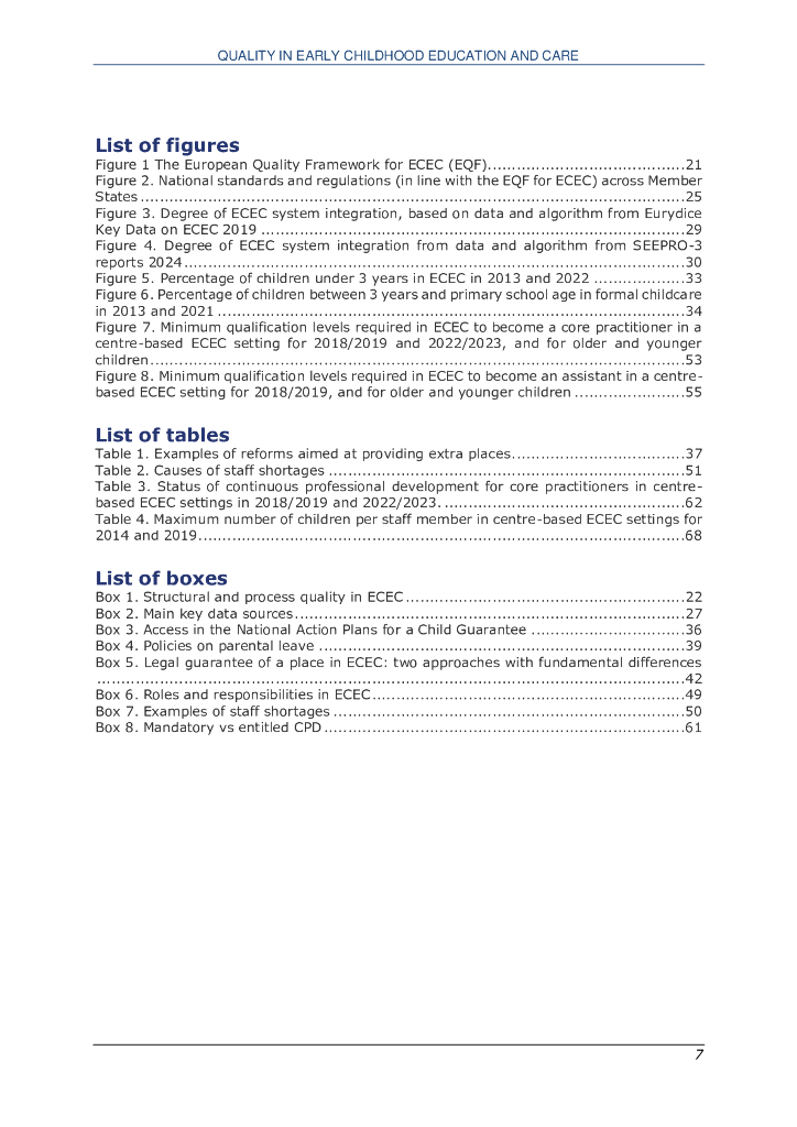 NESET：2024年早期儿童教育和保育（ECEC）的质量：基于欧洲质量框架的欧盟成员国现状报告（英文版）_第7页