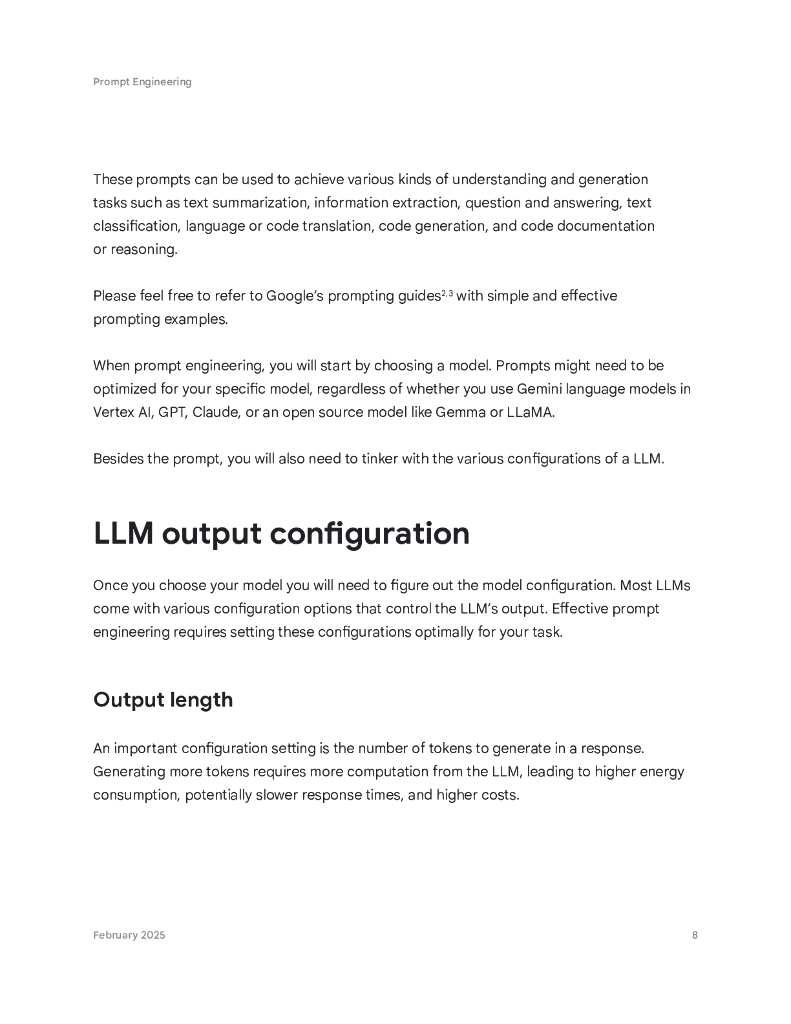 Google：2025年人工智能提示工程报告（英文版）_第8页