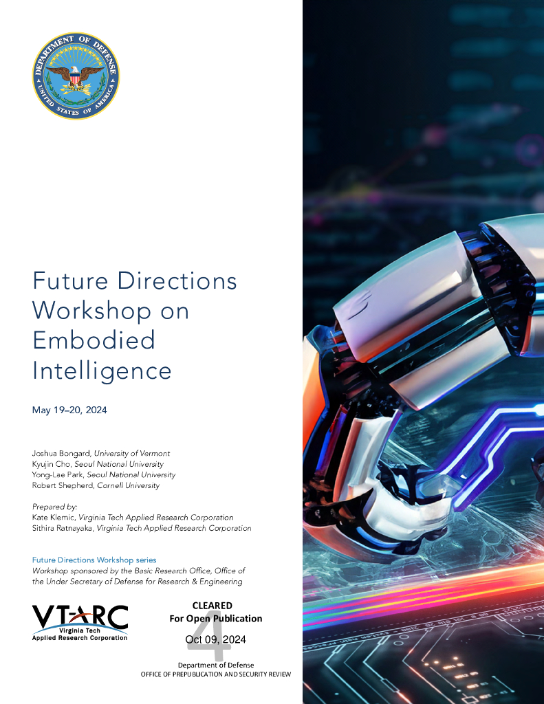 VTARC：2024年具身智能未来方向研讨会报告（英文版）