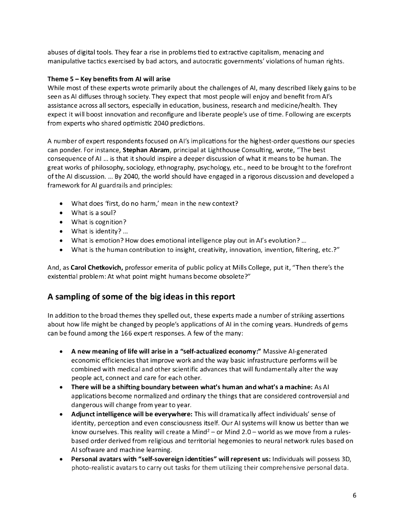 依隆大学：人工智能的双重未来：2040年AI对人类社会的影响专家洞见报告（英文版）_第7页
