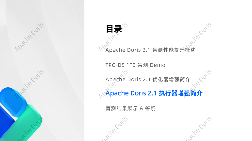 李昊鹏：Apache Doris 2.1盲测性能提升解读&TPC-DS 1TB开箱盲测_第9页