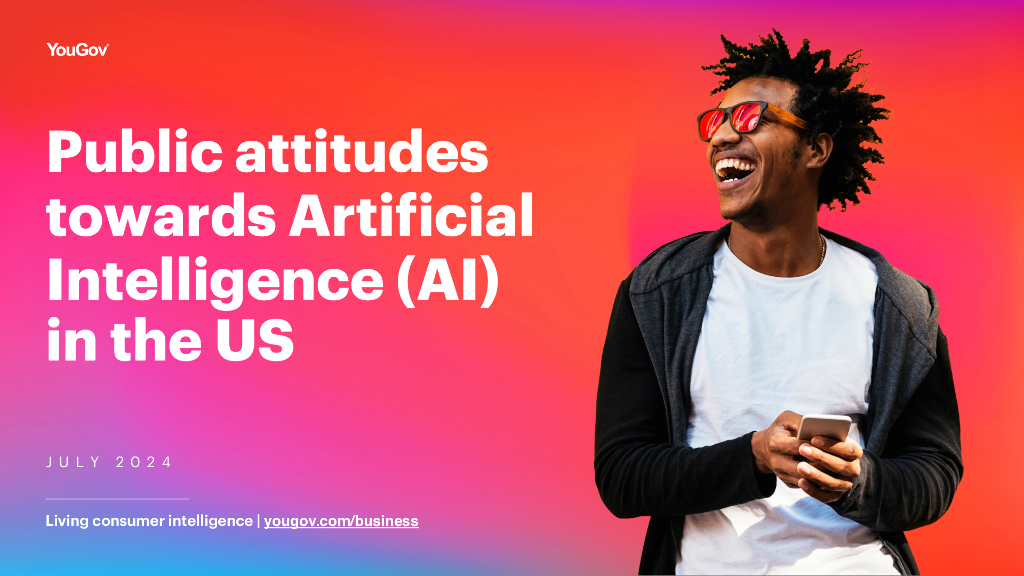 YouGov：2024年美国公众对人工智能（AI）的态度调研报告（英文版）海报