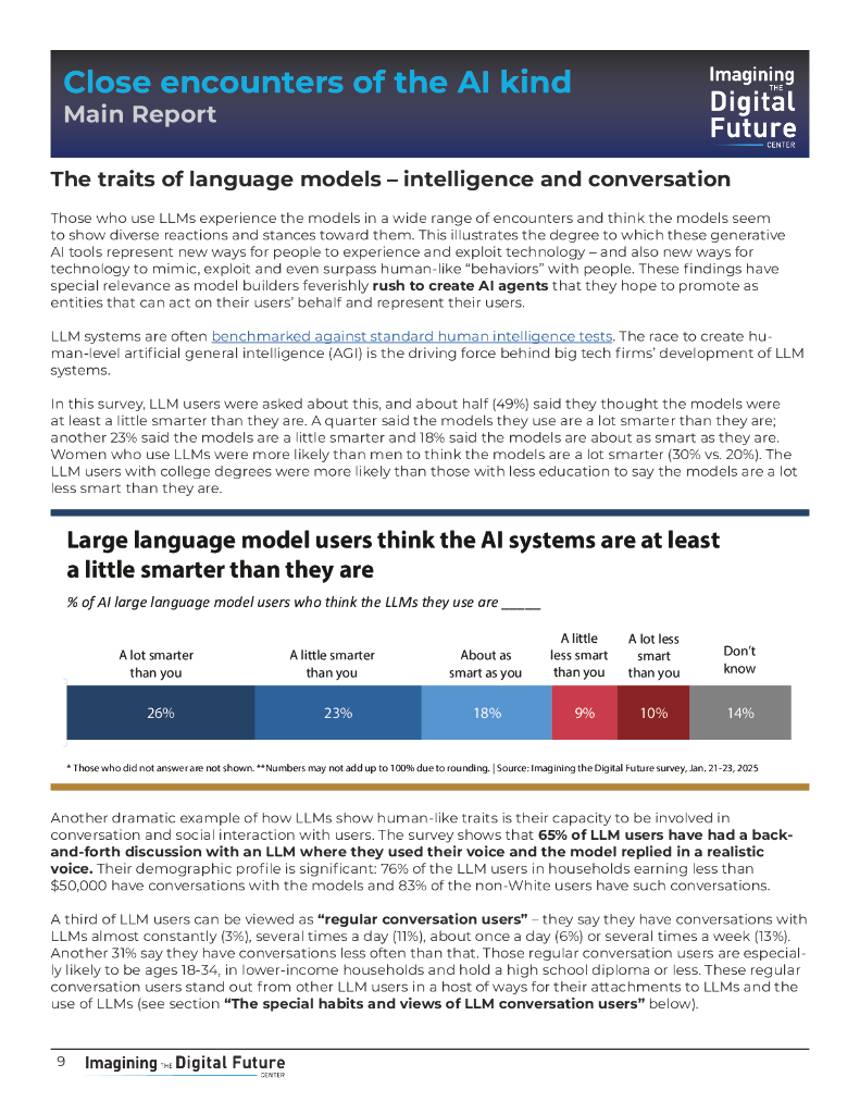 依隆大学：2025年人工智能”类人化”互动：美国大型语言模型（LLM）用户调查报告（英文版）_第10页