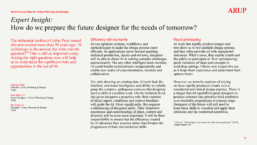 ARUP：2025年AI构筑未来城市：人工智能在城市规划、设计、建设和管理中的应用及其影响探析报告_第10页