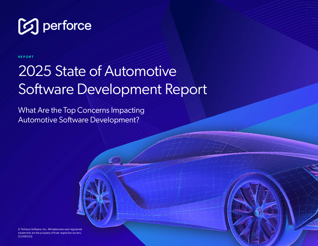 Perforce ：2025年汽车软件开发状况报告：核心挑战（英文版）海报