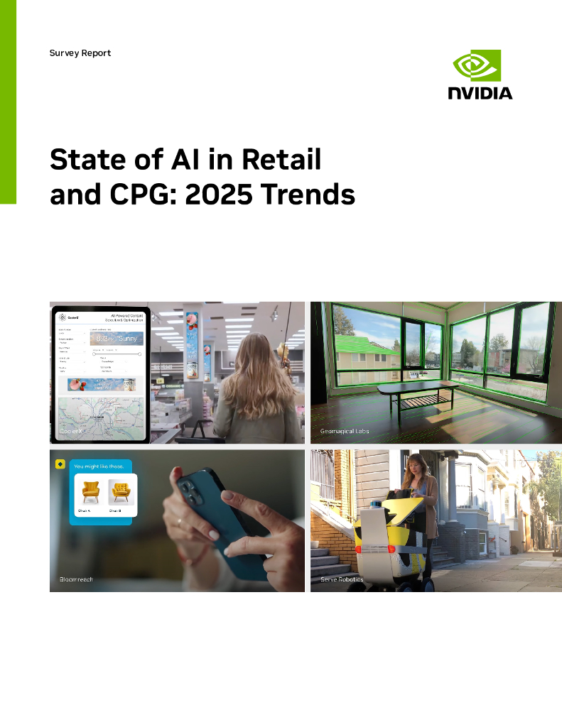 英伟达：2025年零售与消费品行业AI现状与趋势报告（英文版）海报