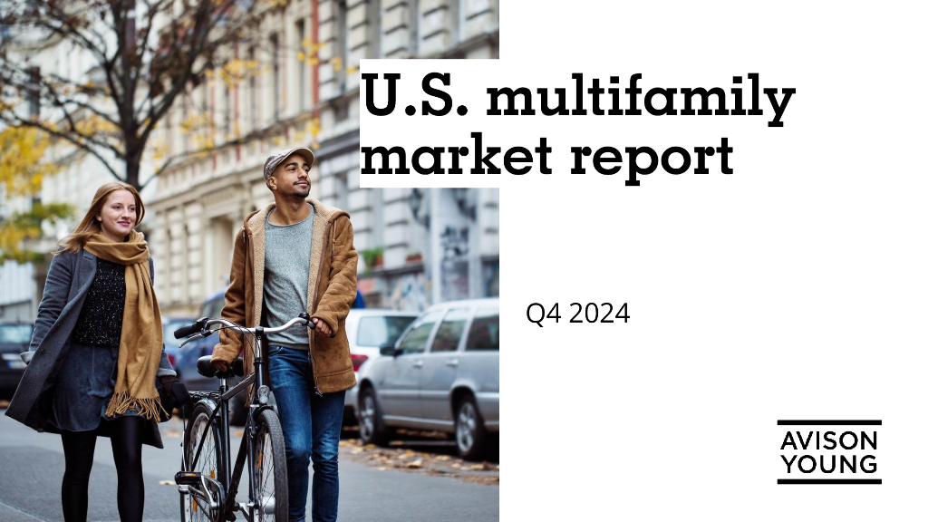 Avison Young：2024年第四季度美国多户市场概览报告（英文版）