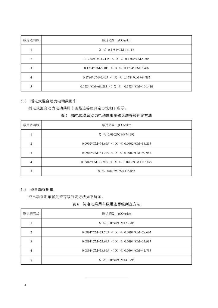 汽车工业节能与绿色发展评价中心：道路车辆 产品碳足迹 等级评价方法 乘用车（2024年第一版）_第8页
