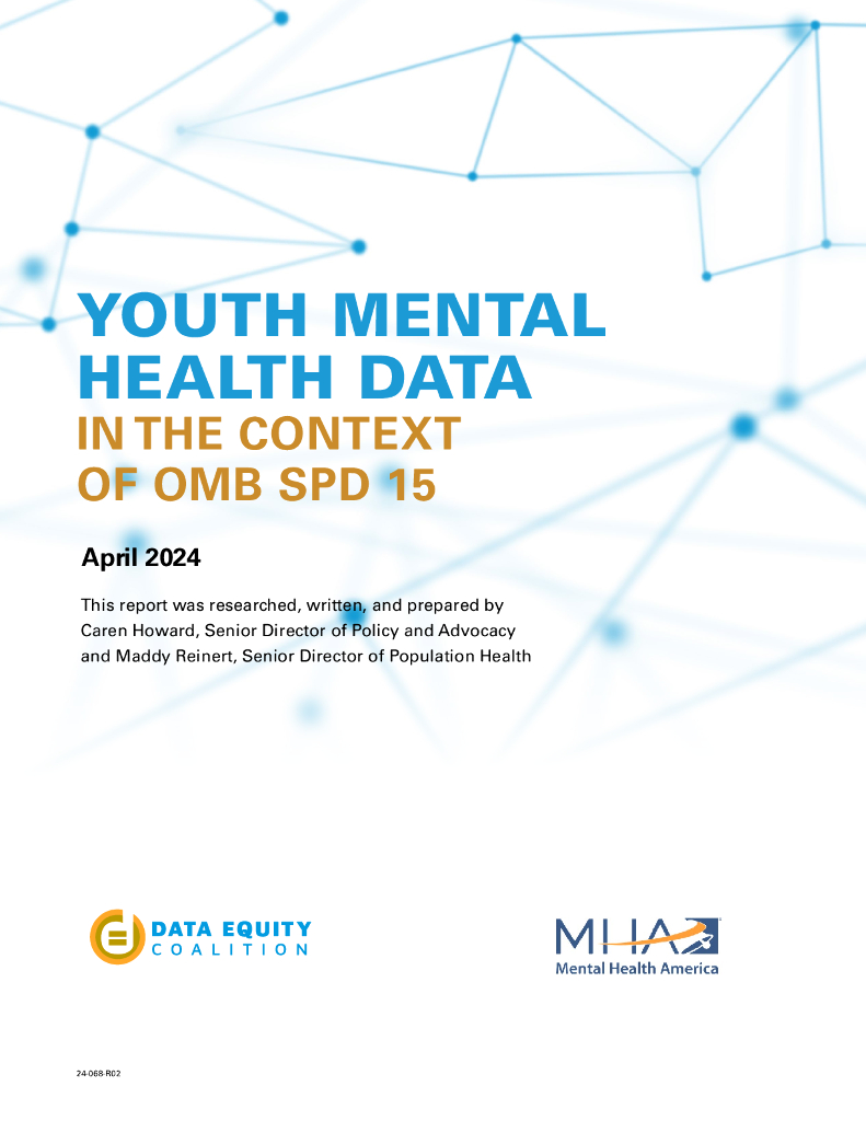美国心理健康协会（MHA）：2024年青少年心理健康数据报告（英文版）