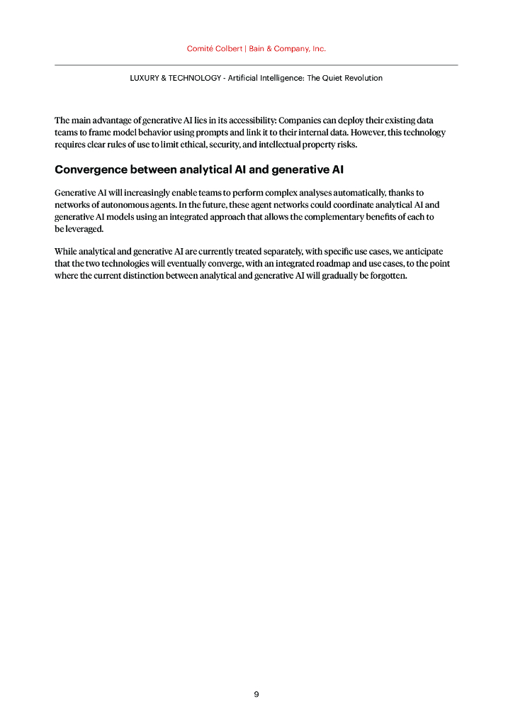 贝恩：2024年奢侈品与科技：人工智能的静默革命研究报告（英文版）_第9页