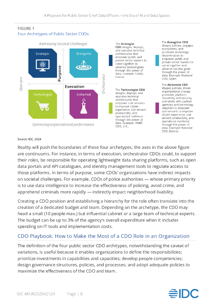 IDC：2024年人工智能和数据空间时代的公共部门首席数据官（CDO）手册（英文版）_第9页