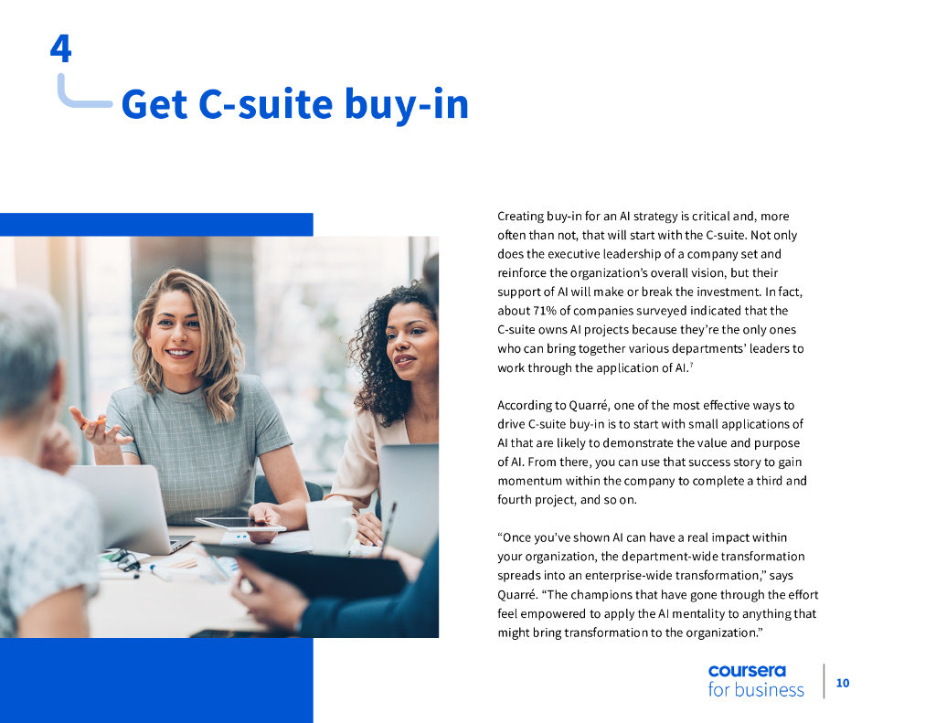 Coursera：2023年企业人工智能：构建人工智能战略让客户满意报告（英文版）_第10页