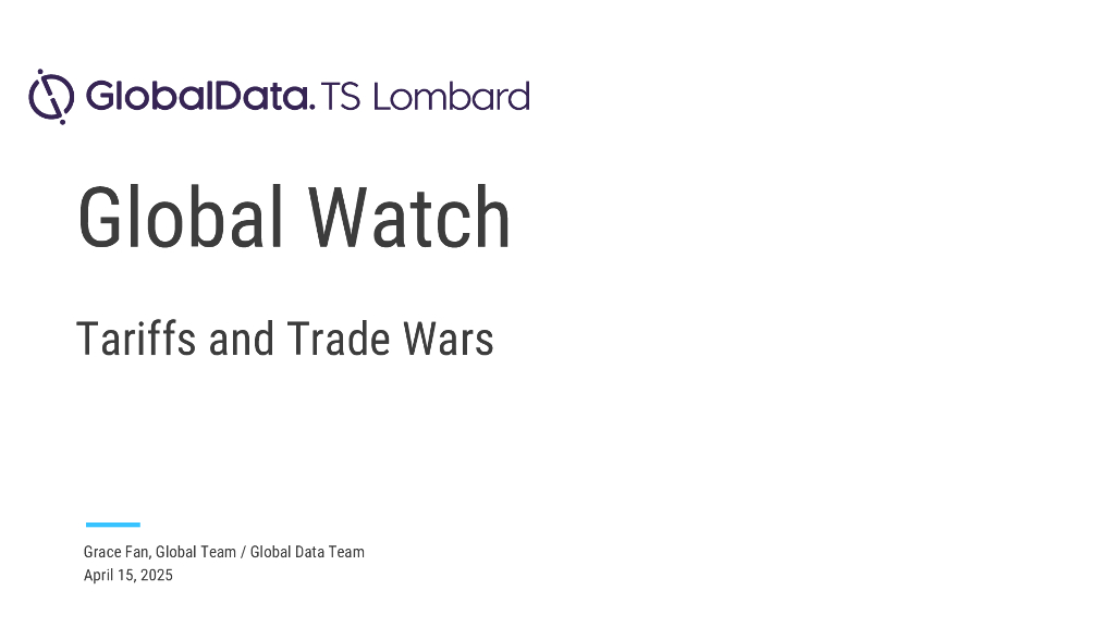 GlobalData：2025年关税与贸易战报告（英文版）