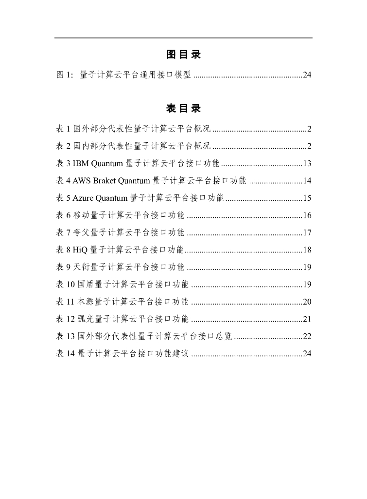 量子信息网络产业联盟：量子计算云平台接口研究报告（2024）_第6页