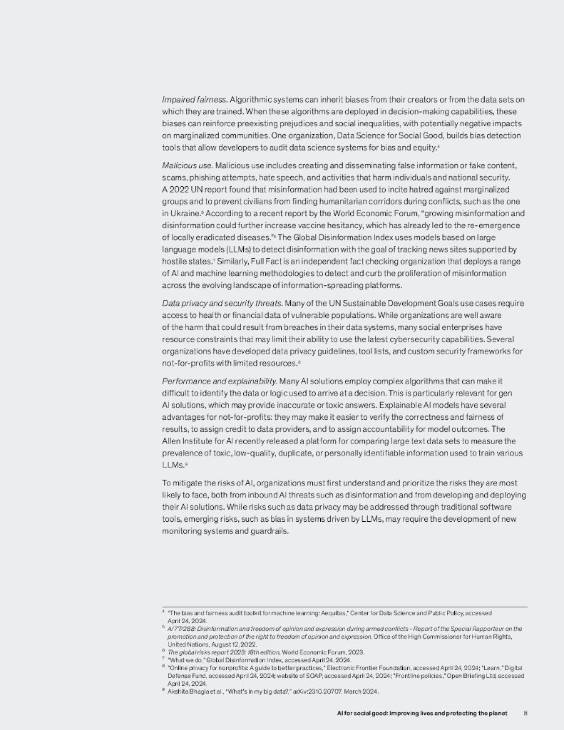 麦肯锡：2024年人工智能造福社会：改善生活保护地球研究报告（英文版）_第10页