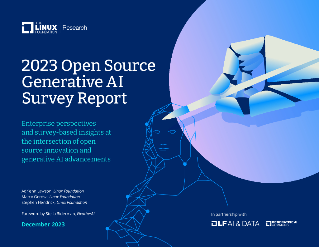 Linux基金会：2023年开源生成式AI调查报告（英文版）