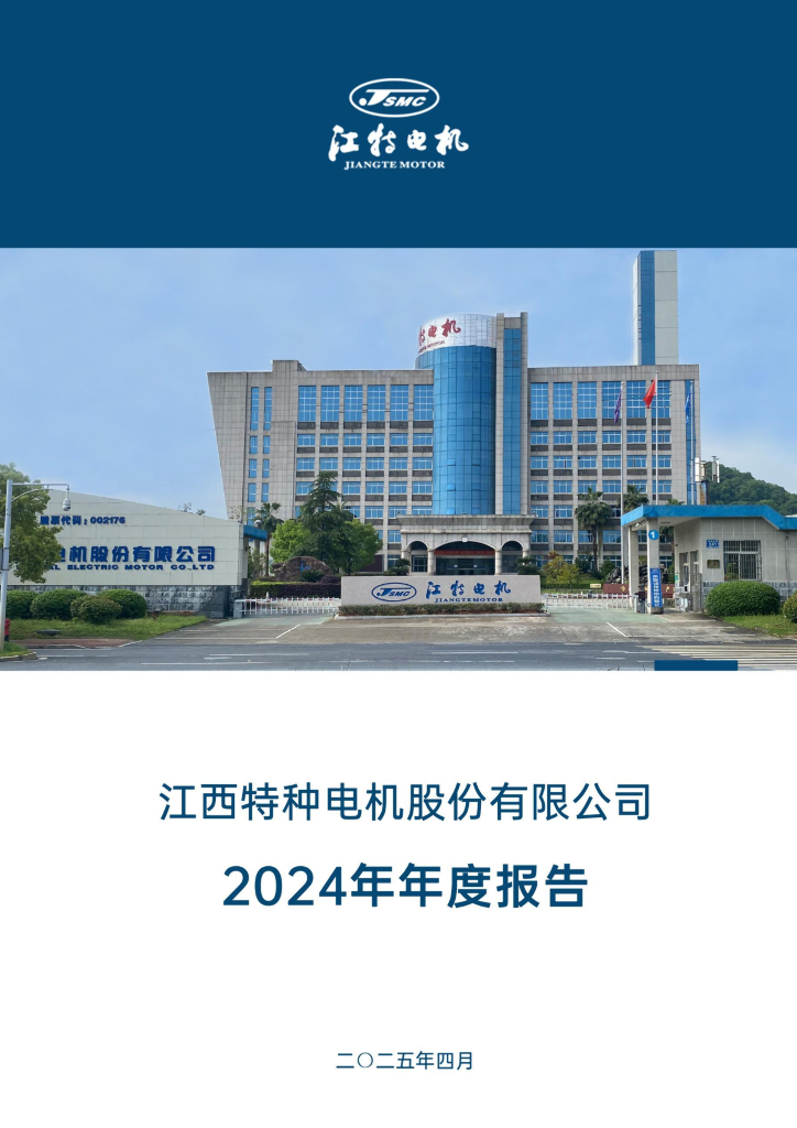 002176-江特电机：2024年年度报告