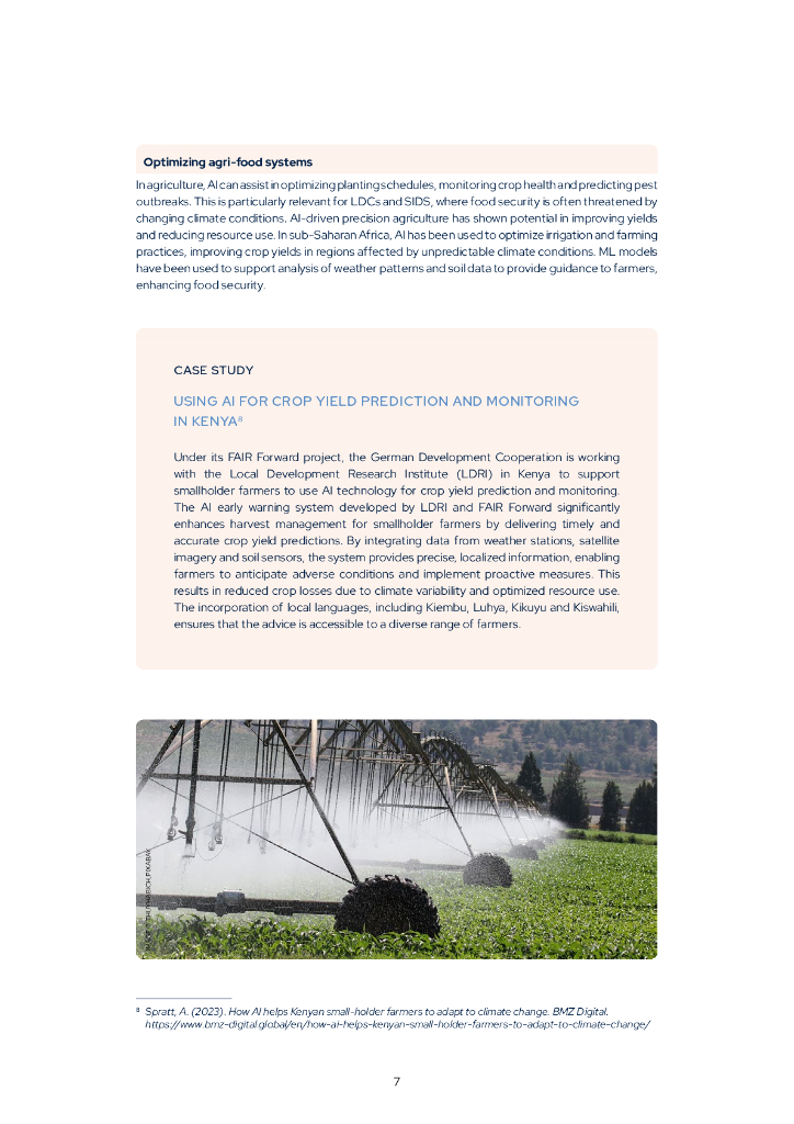 UNFCCC：2024年发展中国家人工智能驱动的气候行动研究报告：机遇、挑战与风险（英文版）_第10页