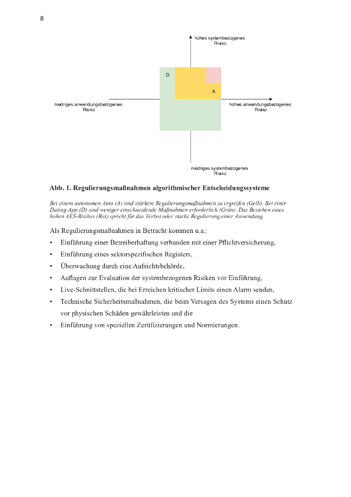 Weizenbaum Institute：人工智能的监管-新的算法决策系统法律框架？（英文版）_第8页