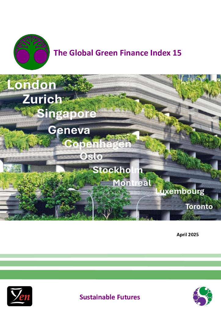 ZYen：2025年全球绿色金融指数报告（第15期）（英文版）