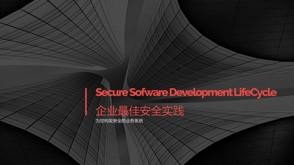 S.SDLC企业最佳实践