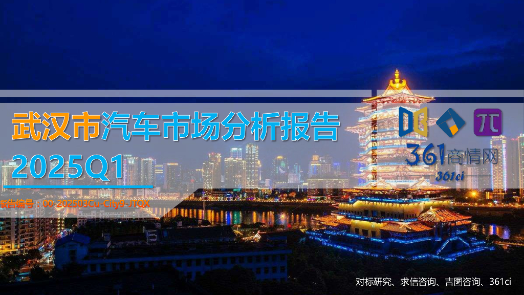 吉图咨询：2025年一季度武汉市汽车市场分析报告
