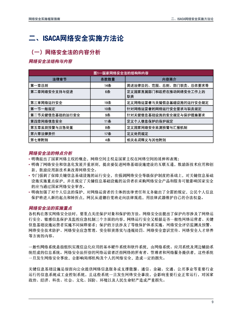 ISACA：网络安全实施框架指南_第9页