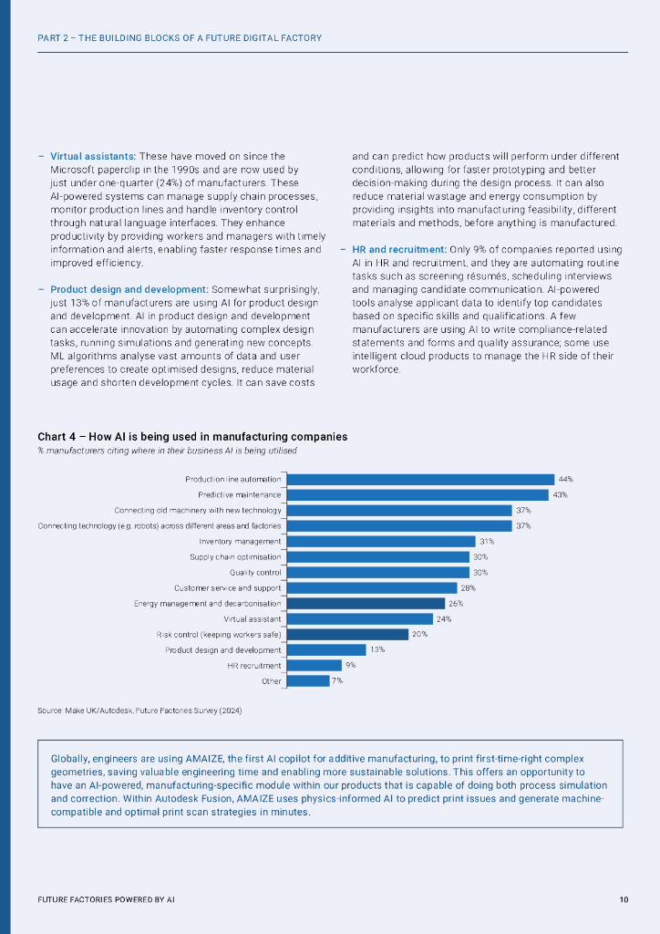英国制造商组织：2024年人工智能赋能未来制造业研究报告：机遇、挑战与展望（英文版）_第10页