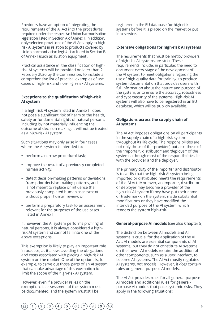 Bird&Bird：2025年欧盟人工智能法案：指南报告（英文版）_第6页