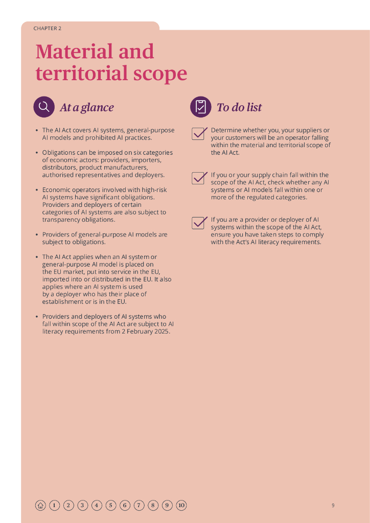 Bird&Bird：2025年欧盟人工智能法案：指南报告（英文版）_第9页
