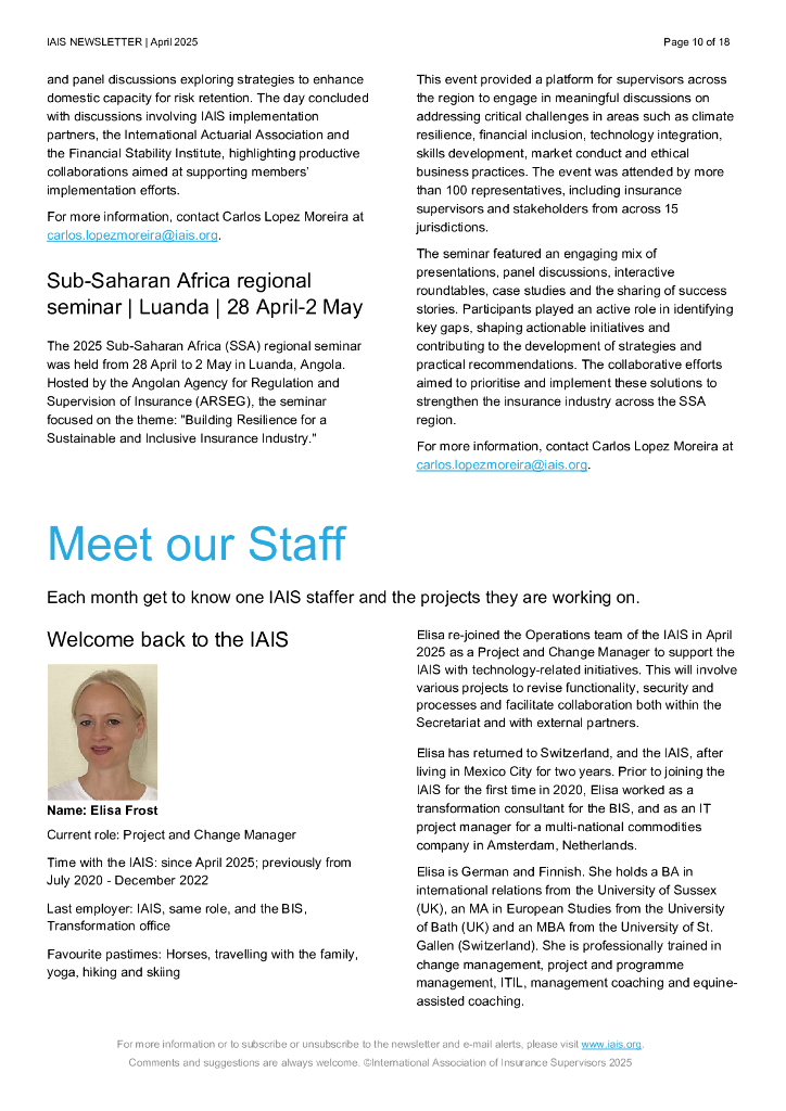 国际保险监督官协会（IAIS）：2025年4月国际人工智能与统计学会通讯报告（英文版）_第10页