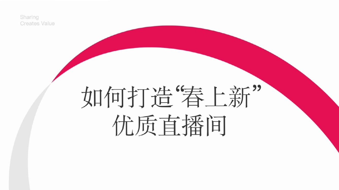 小红书：如何打造“春上新优质直播间海报