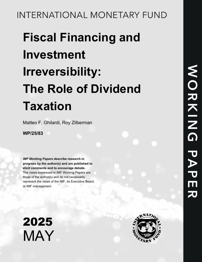 国际货币基金组织：财政融资与投资不可逆性：股息税的作用（英文版）