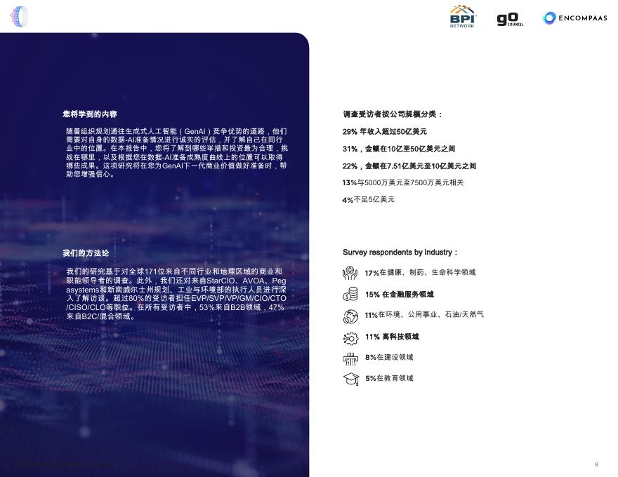 BPI：2025年您的数据是否准备好解锁生成式人工智能的商业价值报告_第8页